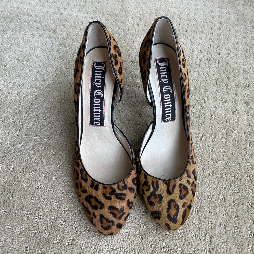 juicy couture print heels